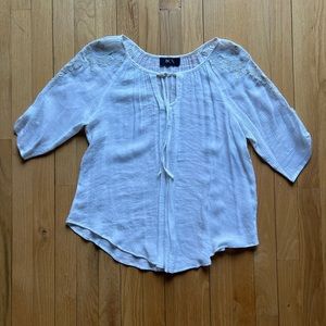 BCX Women’s white loose top